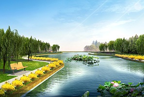 特警支隊人工湖改造設計